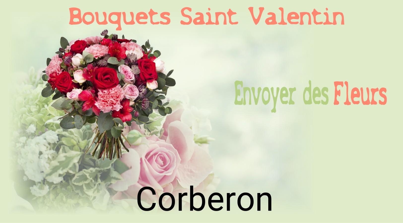 Roses de Saint-Valentin livrées à Corberon